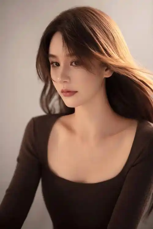 邱意浓写真曝光 温柔法式风情眼神满满故事感