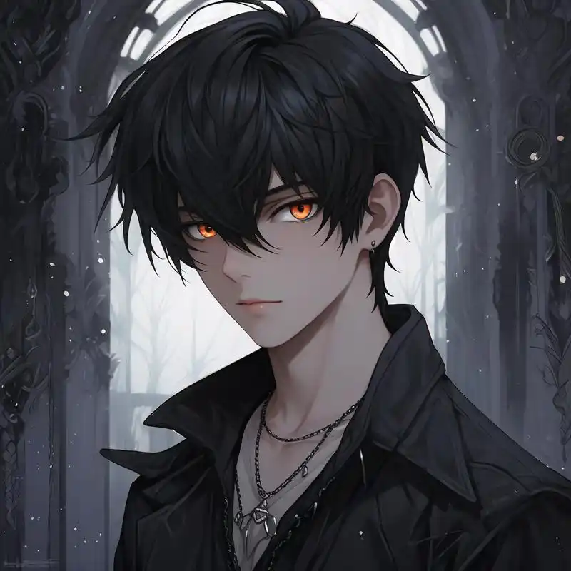 黑暗系男生头像95血瞳好鲨我!