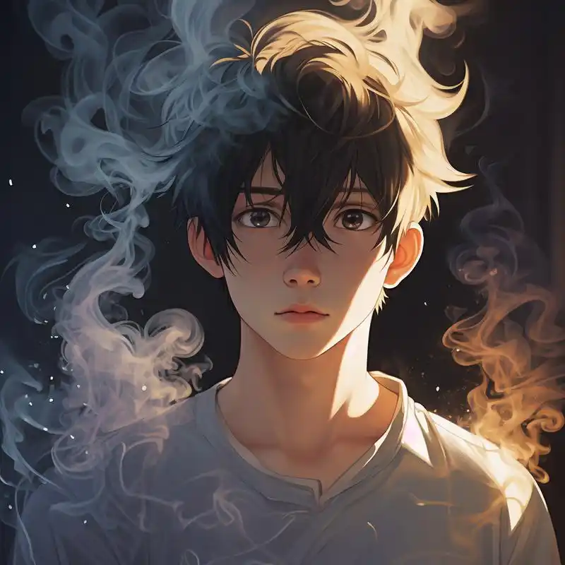 伤感男生抽烟08氛围头像 是谁在深夜还醒着,是谁在烟雾缭绕中沉思.