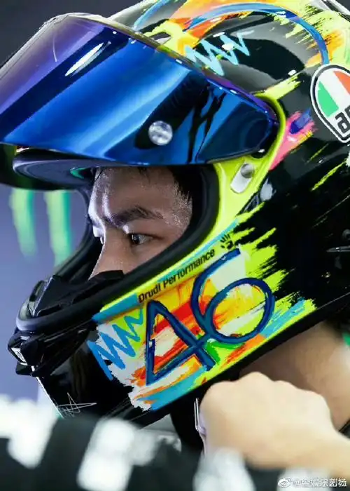 王一博戴头盔眼神对比##王一博2019年vs2023年