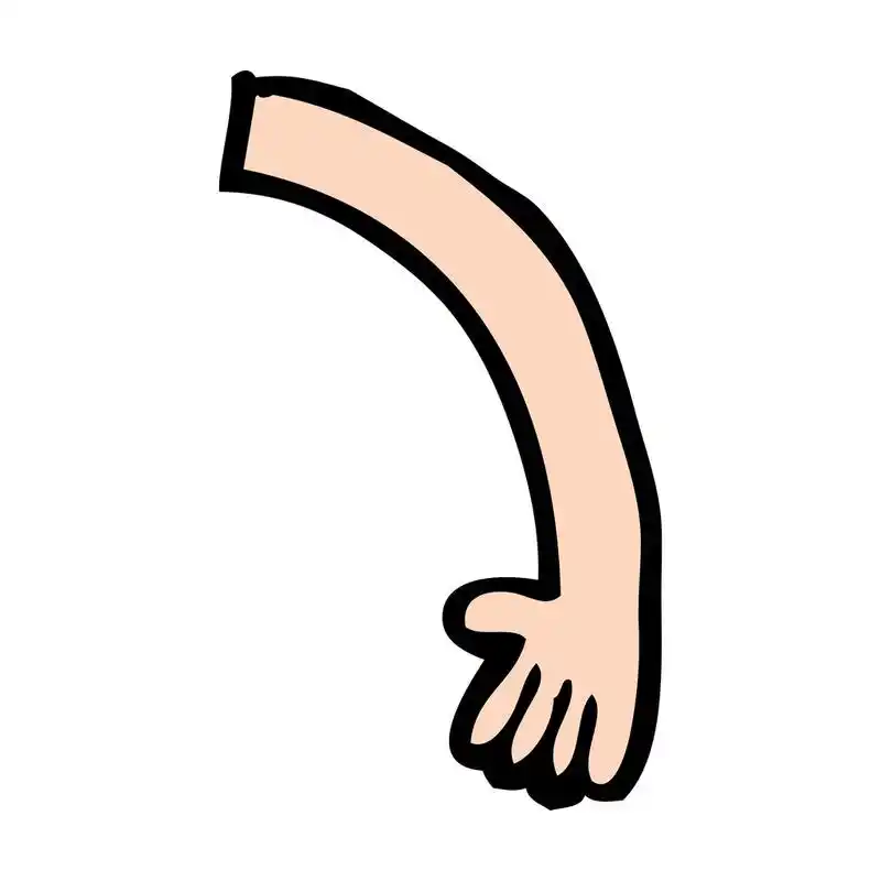 卡通手臂,卡通手臂