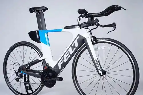 feltia14三车公路计时tt碳纤维破风公路自行车