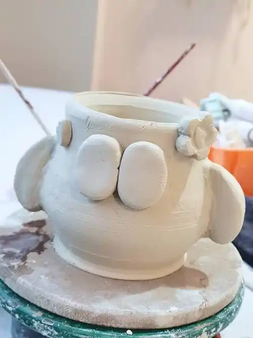 diy陶艺教程来咯_杯子_成品_泥巴