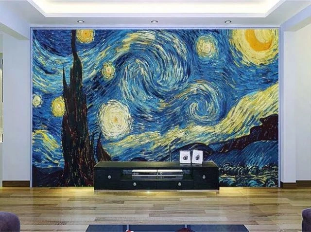 现在都用这样的电视背景墙 高大上花钱还少