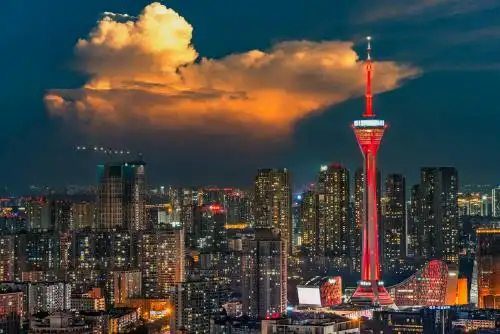 四川成都339电视塔