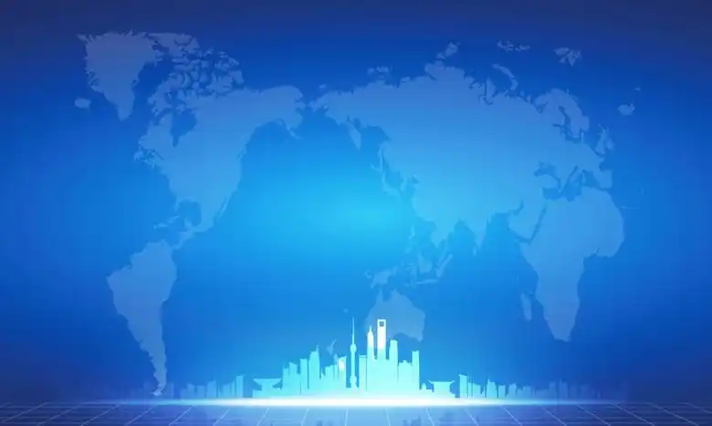 蓝色背景商务图片免费下载-蓝色背景商务素材-万素网