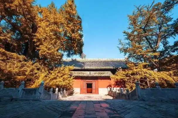 去北京参观雄伟古朴的建筑-大觉寺