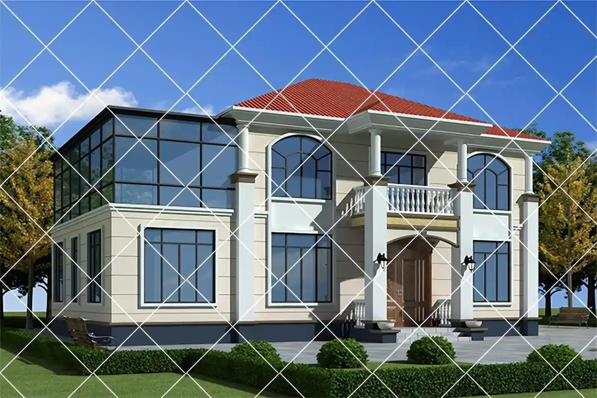 农村小别墅设计师推荐7套带阳光房农村自建别墅全套设计图_阳光房