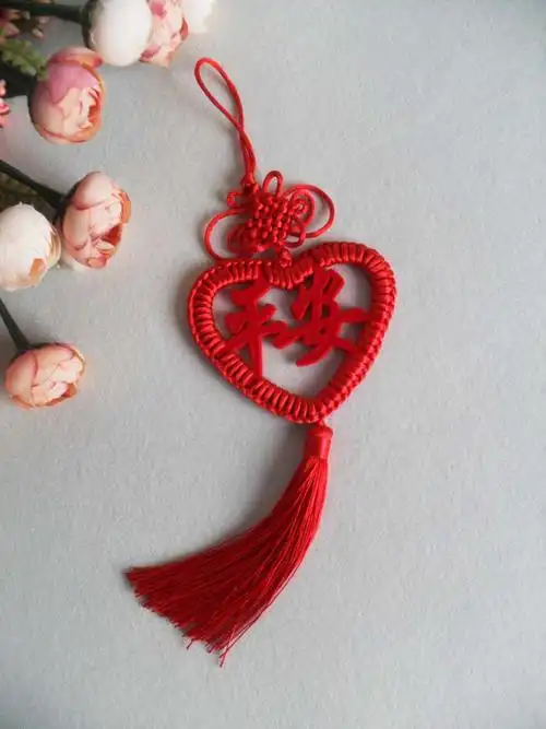 适用于中国结车上挂件汽车挂件小号车内车载保平安纯手工吉祥中国结后