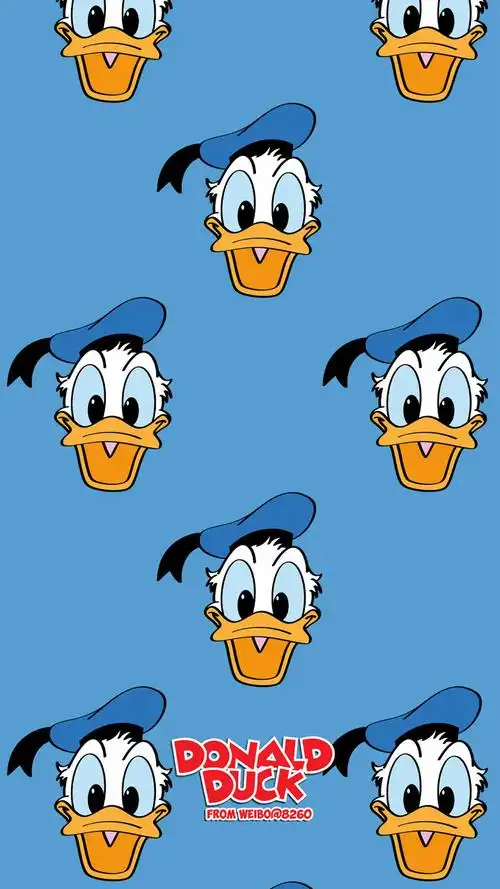 可爱的唐老鸭高清手机壁纸