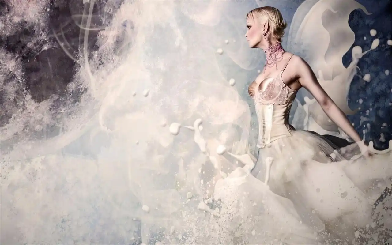 欧美潮流插画艺术高清壁纸