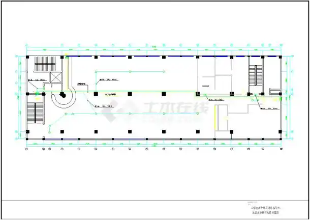 某城市餐厅装饰电路图详图
