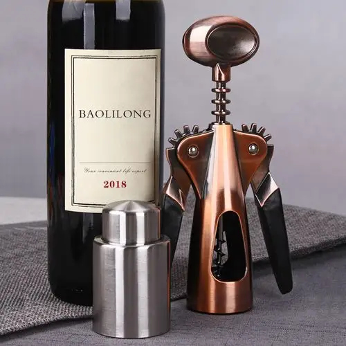 加厚红酒开瓶器真空红酒保鲜塞创意启瓶器开葡萄酒器具瓶盖塞子