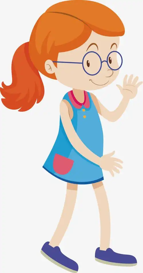 卡通人物免抠素材免费下载_觅元素51yuansu.com