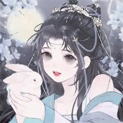 卡通头像女生简单气质卡通女头像气质唯美