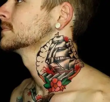 脖子纹身男生头像 男生头像图片大全 -【爱个性】