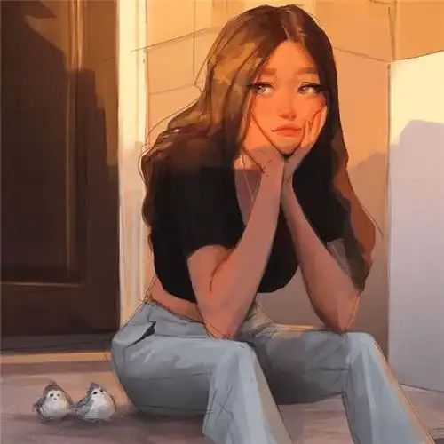 独立自信动漫女生头像 高清低调坚强独立的女生头像图片_女生动漫头像