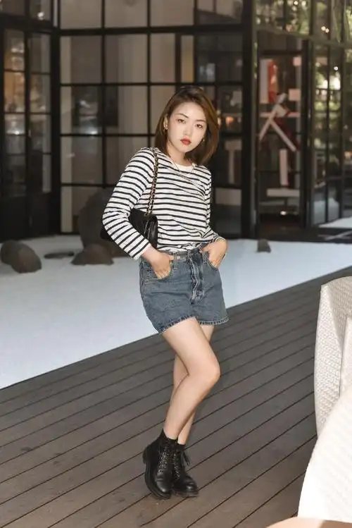 身高158,体重50kg的博主告诉你,小个子微胖也能拥有"春天"|上衣|腿型