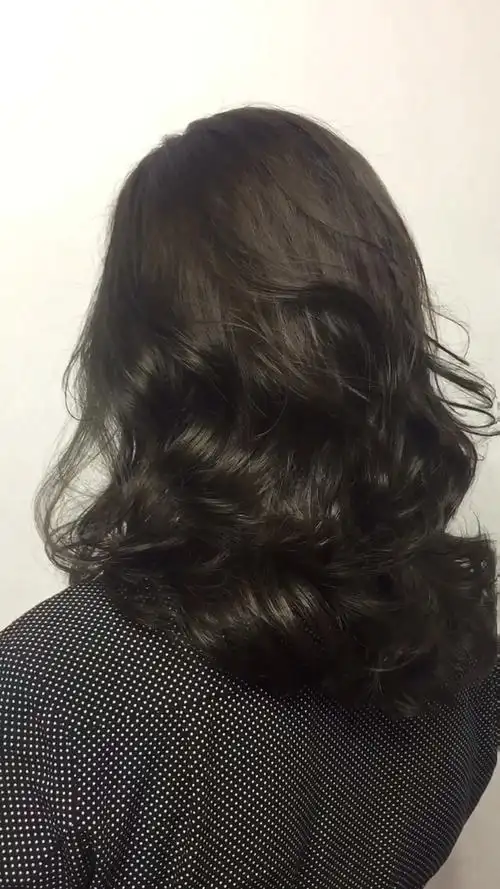 不用漂色选冷茶棕色