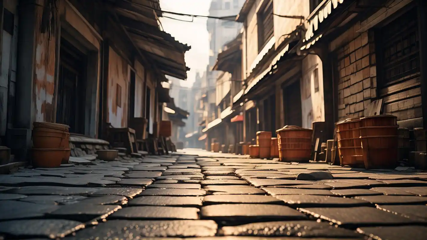 复古街景背景图92带你穿越时光