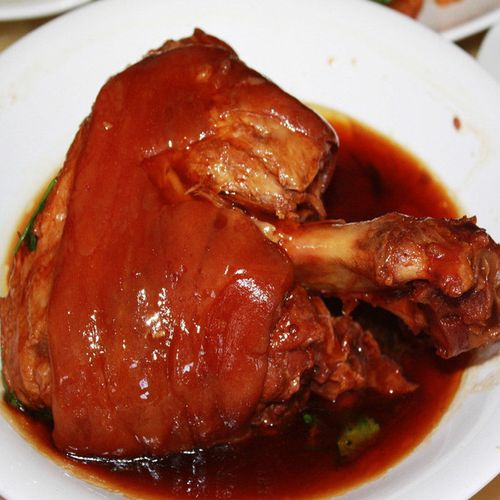 整只大肘子猪蹄膀卤肉熟食酱肘子肉猪肘五香卤味猪酱香肘精益嘉脱骨