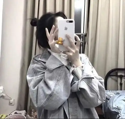 小仙女头像挡脸黑衣 女生头像图片大全 -【爱个性】