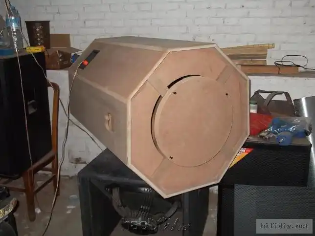 我也来个18寸重低音喇叭 diy制作低音炮音箱