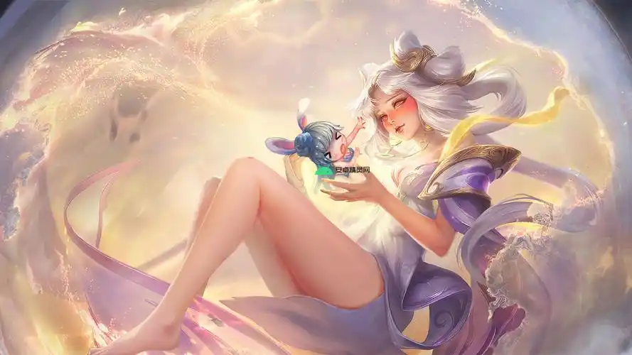 《王者荣耀》嫦娥寒月公主脸红流口水高清大图