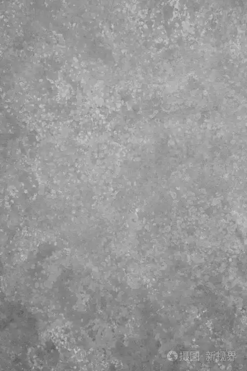 浅灰色白色纹理画在画布上. 空白抽象复古背景与复制空间.