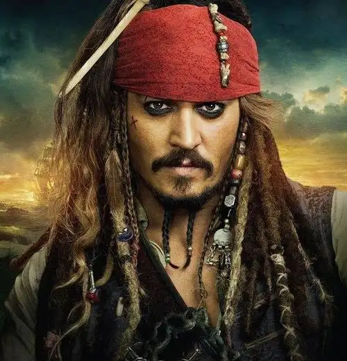 加勒比海盗的头像 杰克船长搞笑