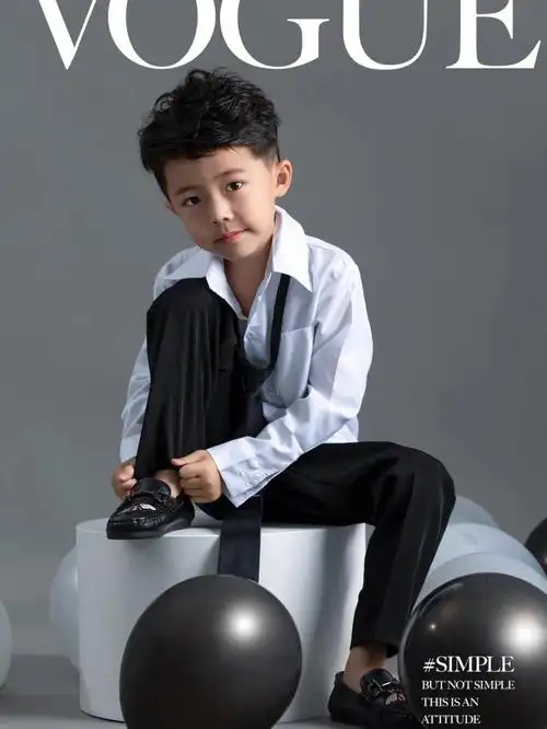 儿童摄影酷酷男孩