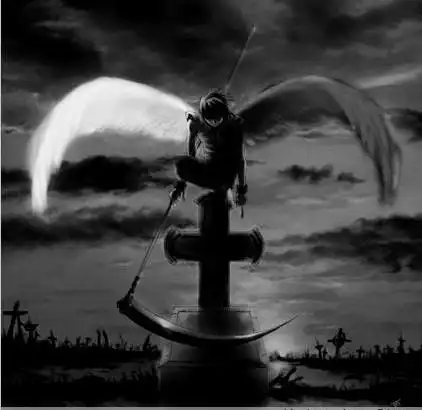 男生头像黑白霸气带翅膀