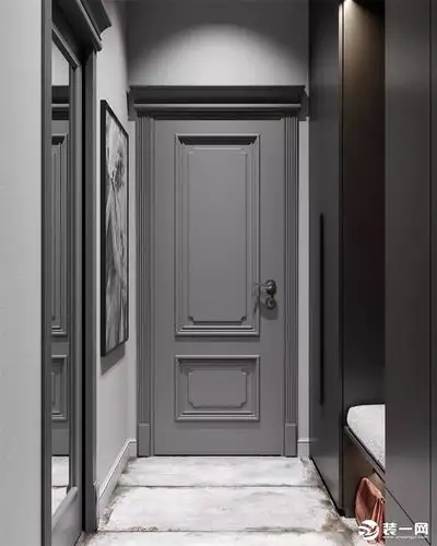 高级灰 蓝色家居搭配效果图-家装效果图_装一网装修效果图