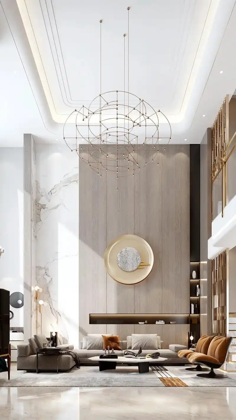 450 ㎡意式别墅|看一眼起就心动的豪宅.极简的设计带来高奢 - 抖音