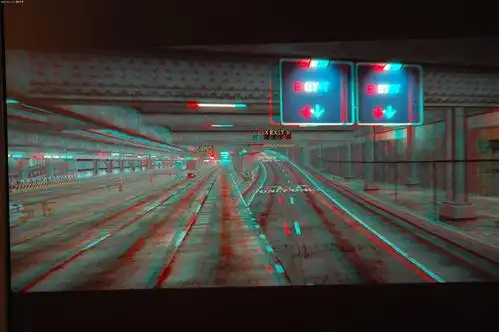 igame显卡上未使用新版3d眼镜的游戏画面