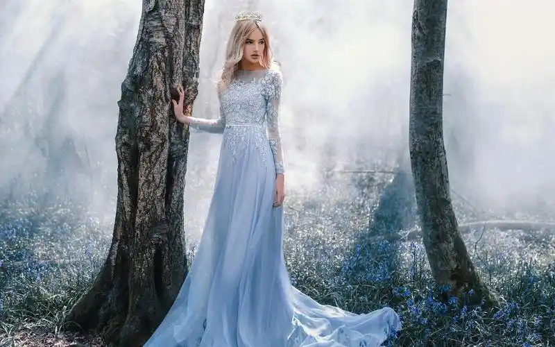 壁纸 公主在森林里