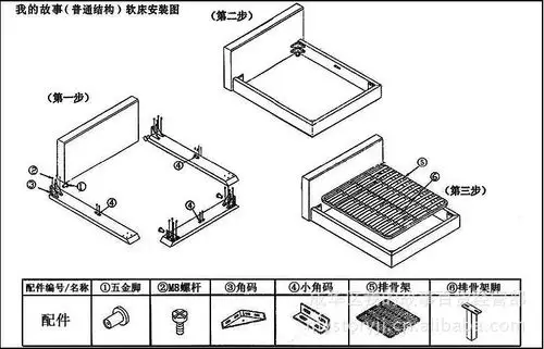 我的故事布艺软床沙发厂价直销软床订做简约风格实木架构图片_2