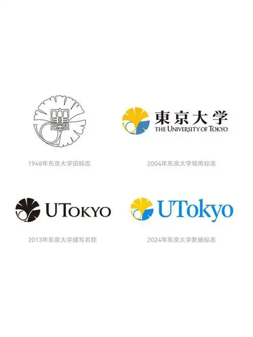 东京大学新logo把汉字改成英文了