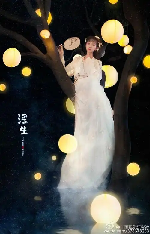 浮生若梦,月落星繁.古风 古装 摄影