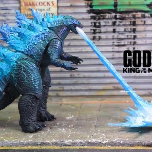 国产 shm 2019哥斯拉2 怪兽之王 魔斯拉&拉顿套装手办模型摆件