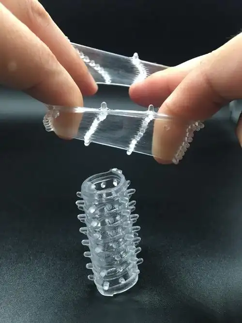 透明情趣狼牙套男用阴茎套水晶套夫妻玩具成人性用品直销