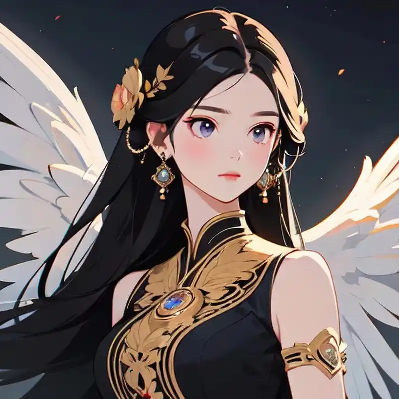 98天使女生头像,带翅膀的梦幻之美 每个女孩都是坠入凡间的天使