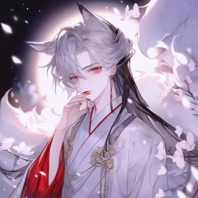 二次元男生头像·可爱的狐族少年