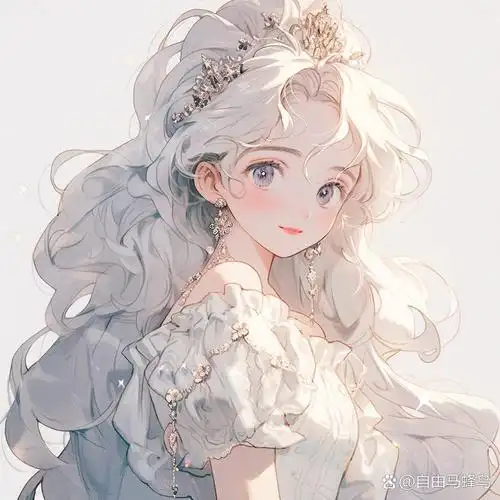 梦幻系旧漫风公主头像如神明降世般美好