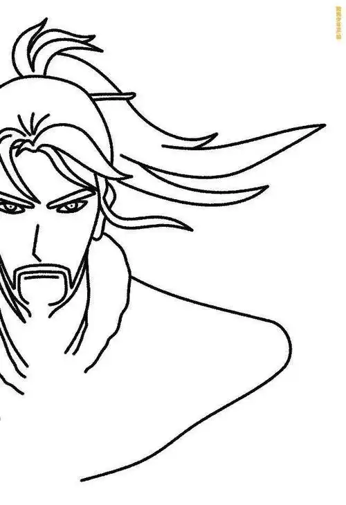 马克笔手绘丨姜子牙绘画过程超级简单易学快快动手吧