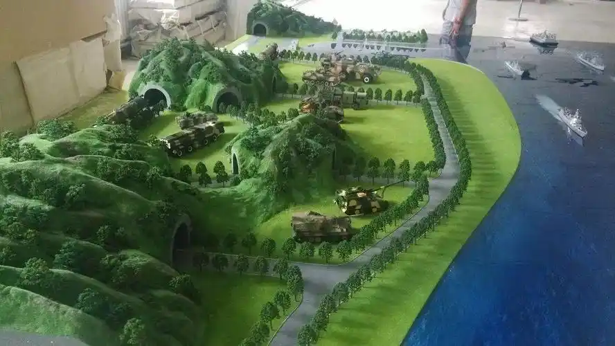 军事沙盘模型制作|作战场景演示沙盘模型