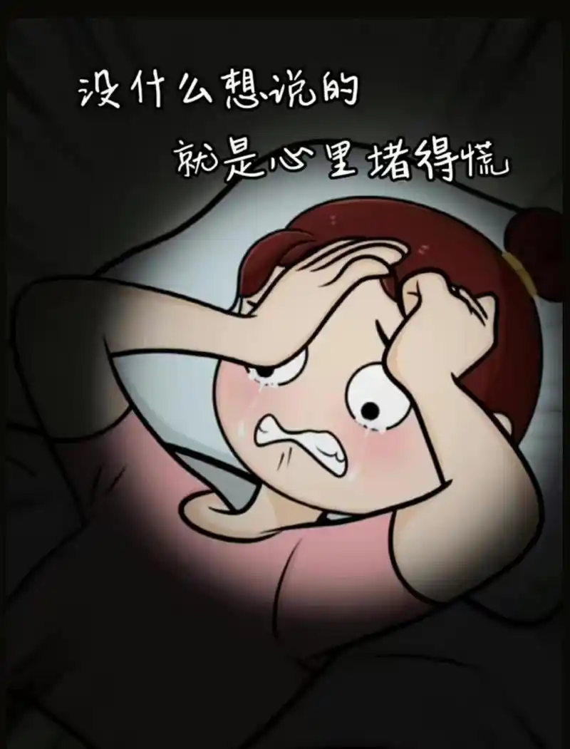 没什么想说的,就是心里堵得慌!