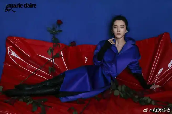 和颂传媒##李冰冰嘉人二月刊封面##李冰冰黑玫瑰与红玫瑰
