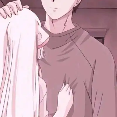 动漫情侣头像暖心两张一人一半配对图片