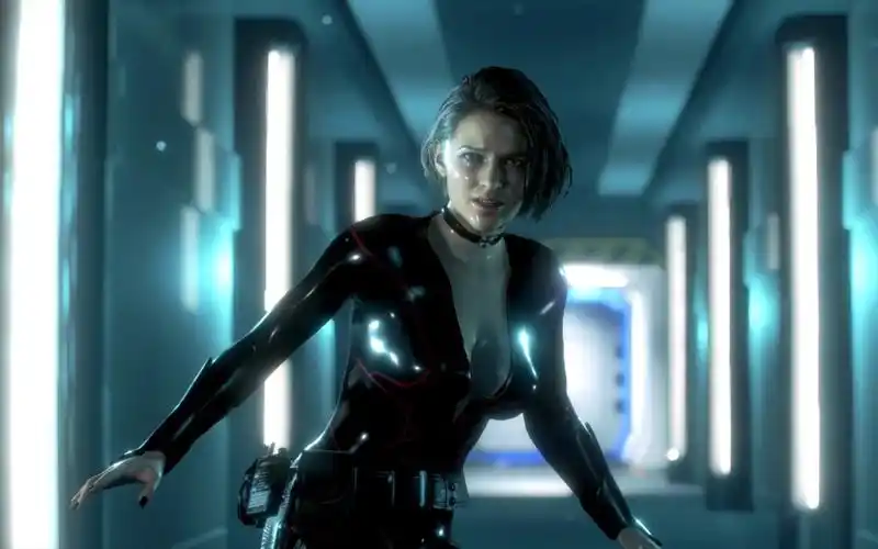 吉尔人吉尔紧身皮衣第十一集生化危机3重制版mod